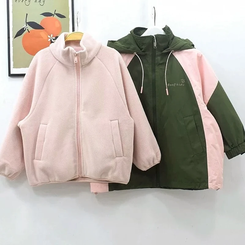 冬装新款高货网红洋气潮流保暖时尚加厚 WT7508 儿童外套