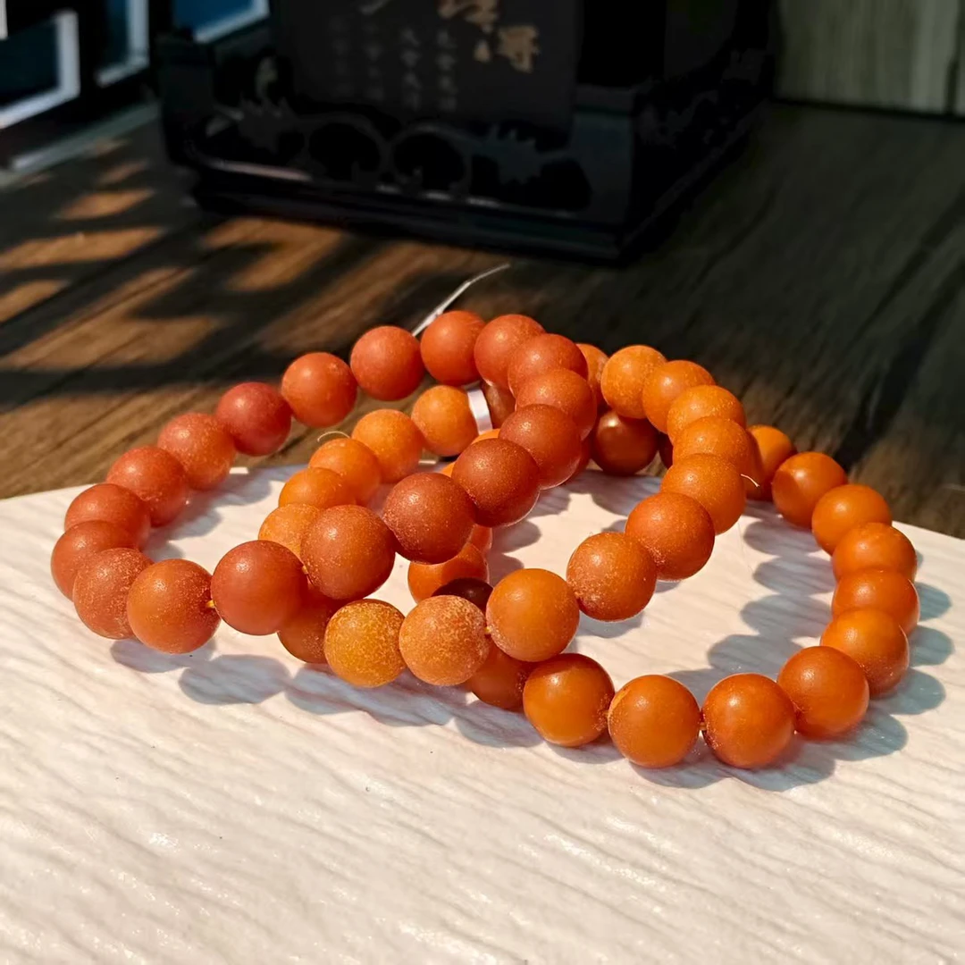 【书记甄选】蜜蜡单圈 约11mm 多样性发一件 039CK