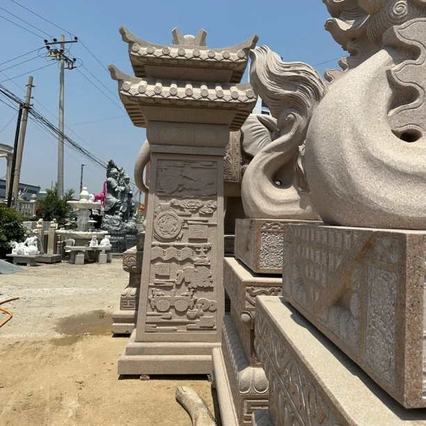 大型花岗汉阙门楼、放在公园商场酒店别墅看门口等