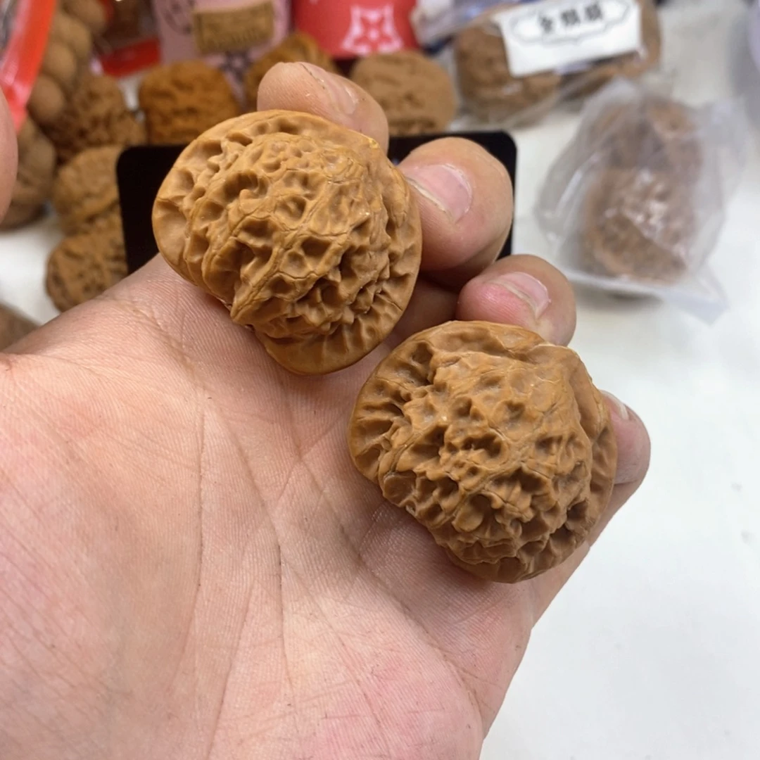 文玩核桃手把件41宫灯