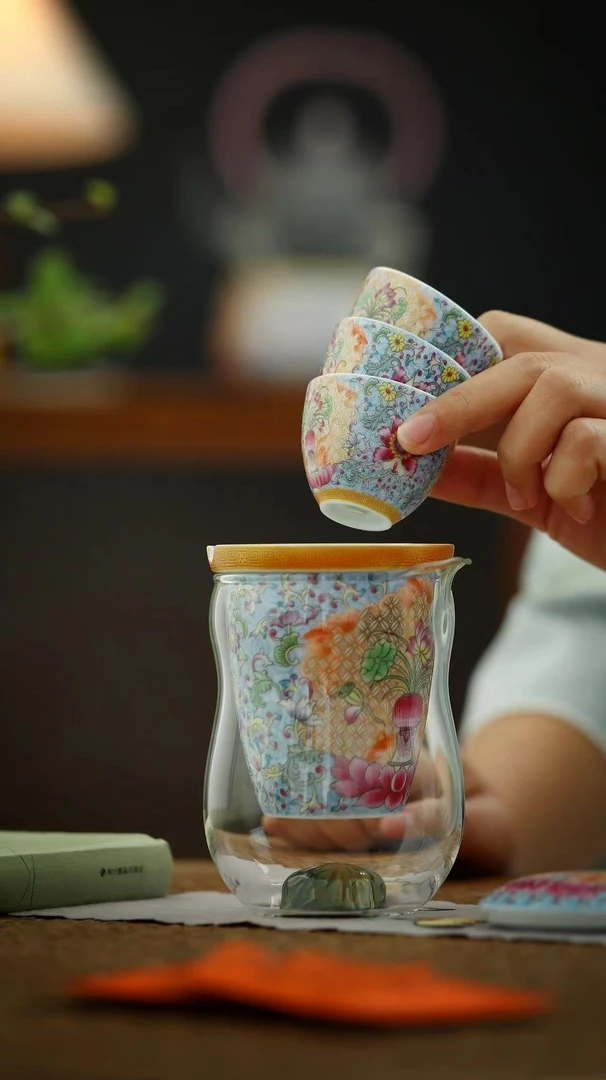 五言六器 锦绣祥和.黑凤尾旅行装三代 WY-138