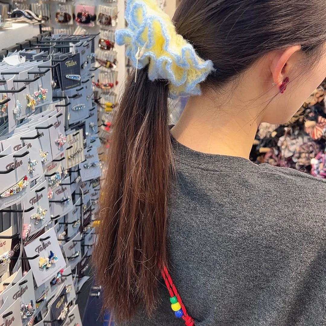 布艺铁合金黄色针织