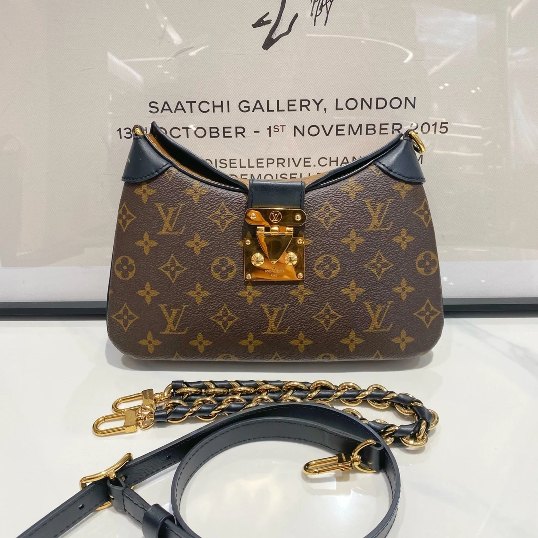 99新 LouisVuitton/路易威登 lv 新款牛角包 14145