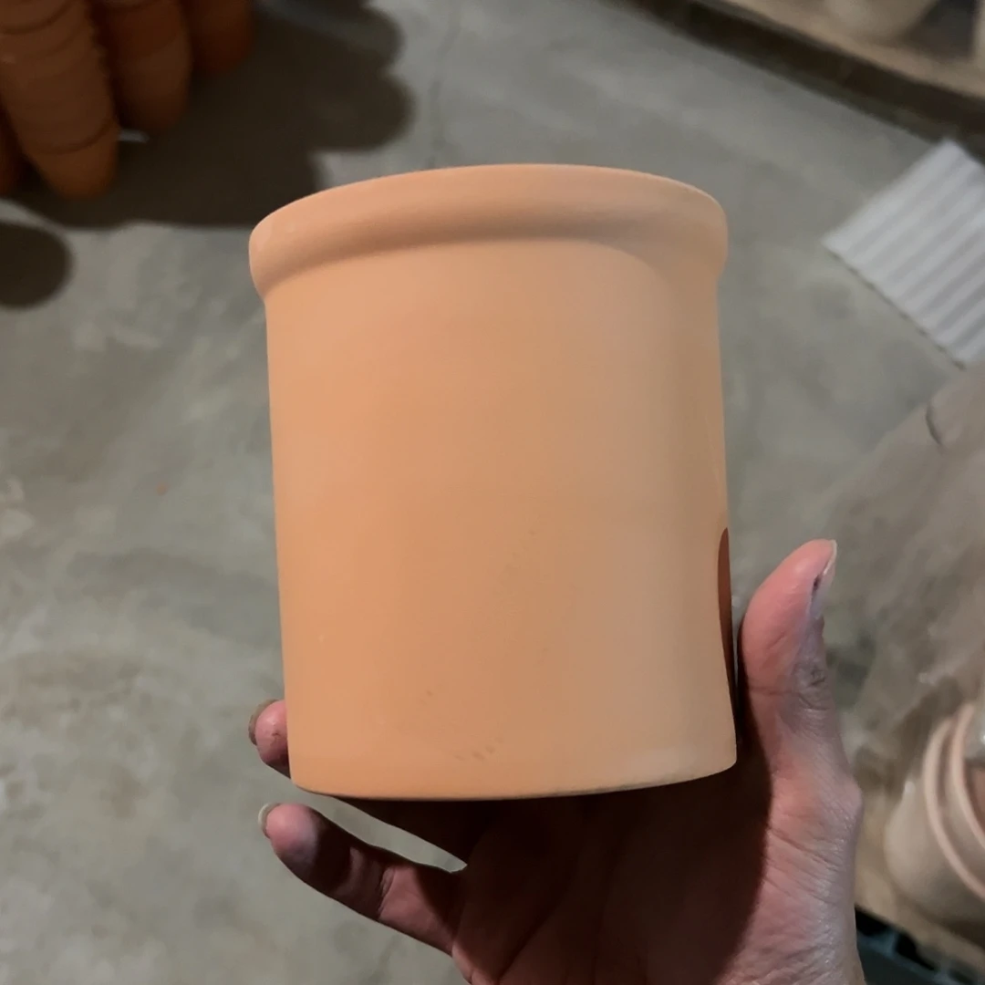 【闪购商品】红陶直筒12口13高1个