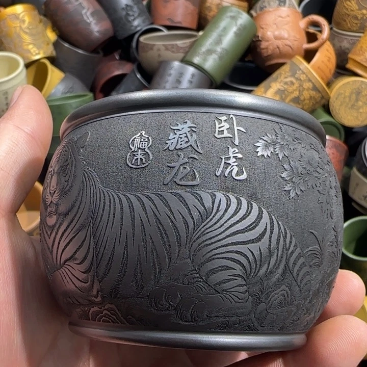 茶杯紫砂全手工制作工艺