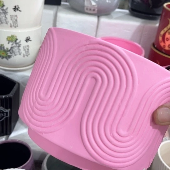 外贸尾货多肉绿植陶瓷花盆