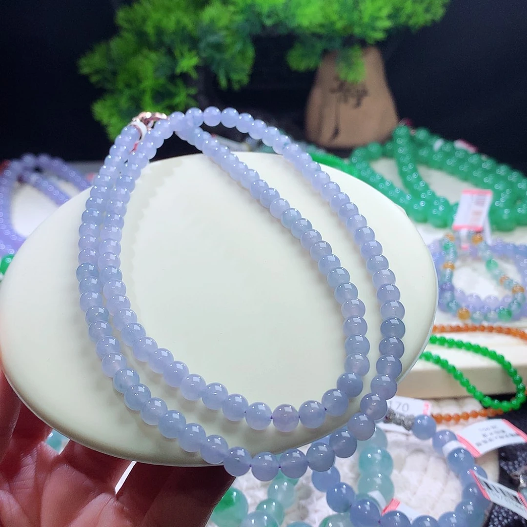 项链未镶嵌翡翠卡5.7mm