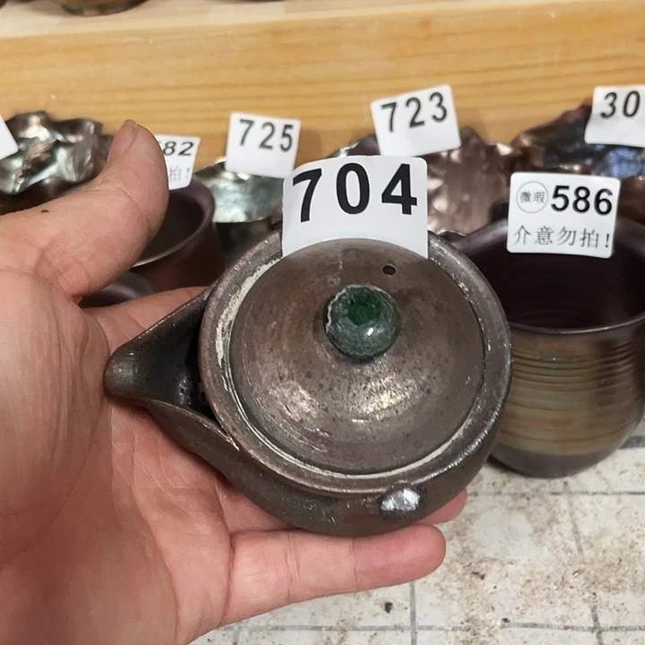 茶杯紫泥柴烧纯手工704