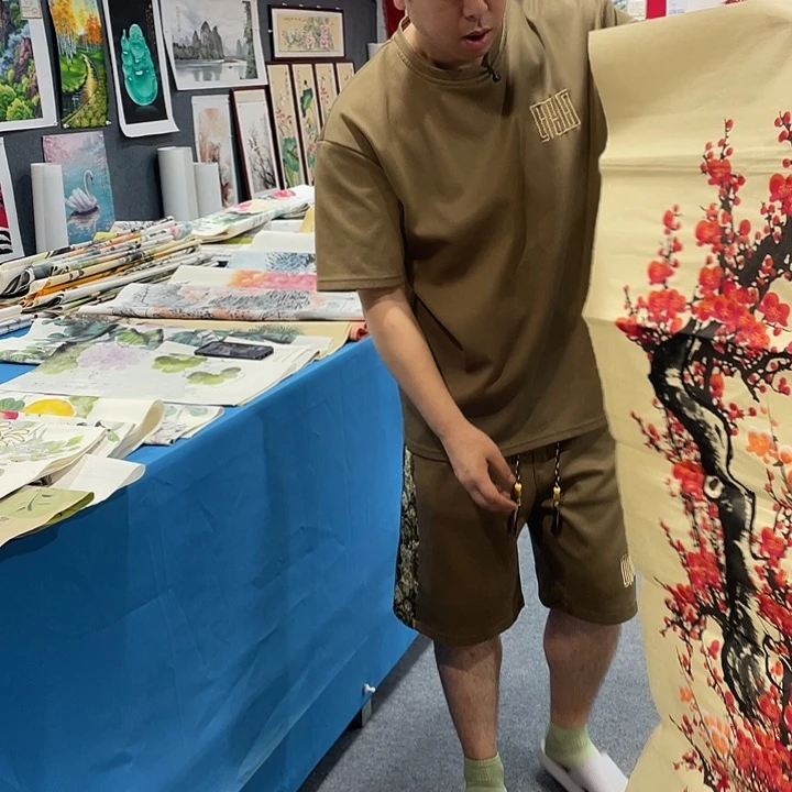 国画今天早上起来发现