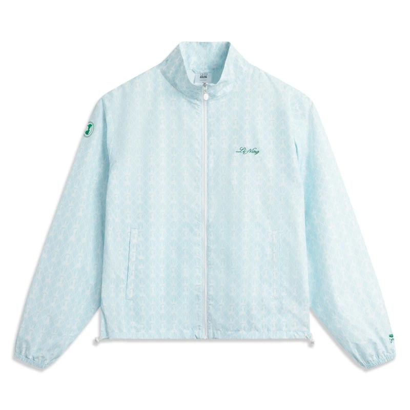 李宁运动风衣女子2025夏季新品宽松休闲轻薄透气防晒衣AFDV312