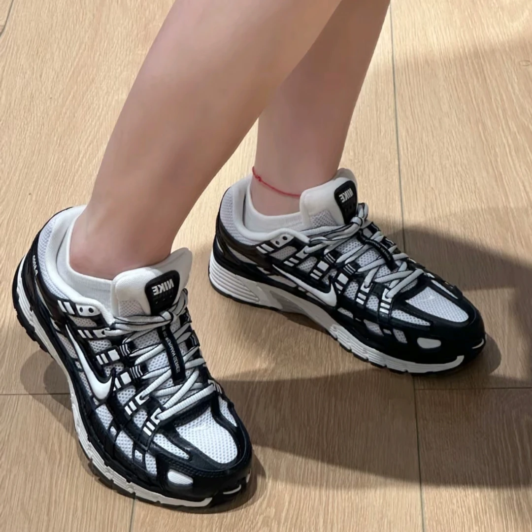 NIKE/耐克【漫画风】熊猫配色P6000舒适百搭 女款休闲跑鞋BV1021011