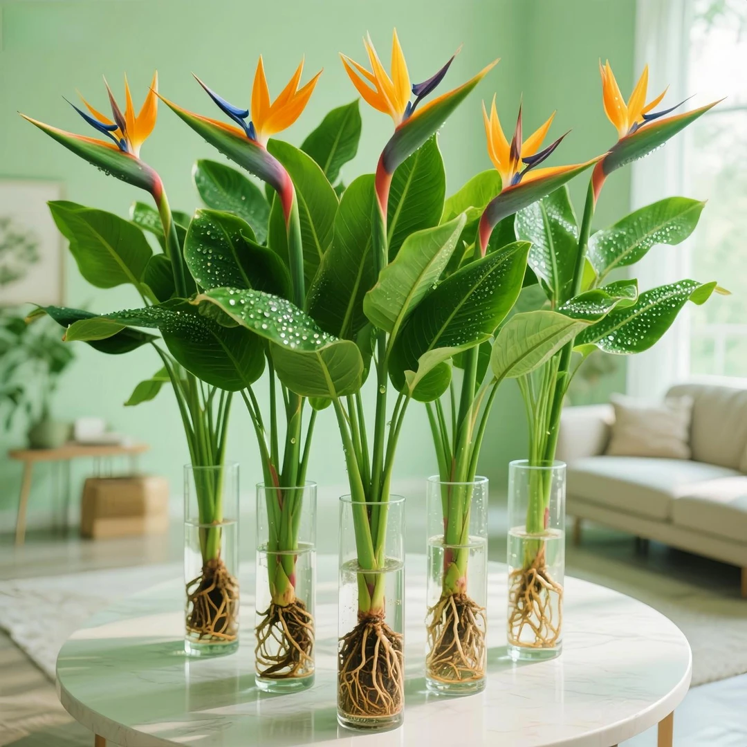 天堂鸟客厅旺宅绿植室内水培植物花卉桌面盆栽易养活鹤望兰办公室
