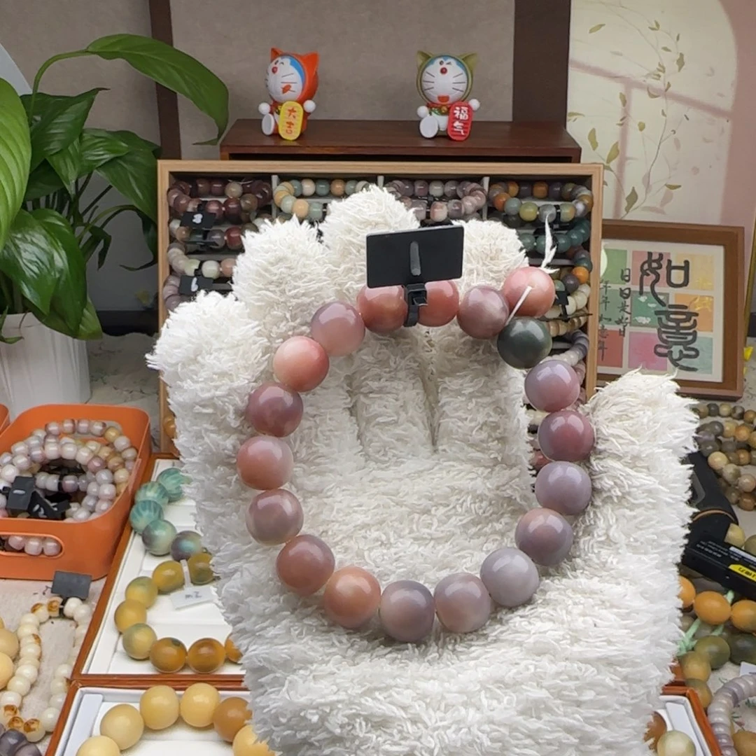 菩提根/象牙果吊坠紫美人全品1