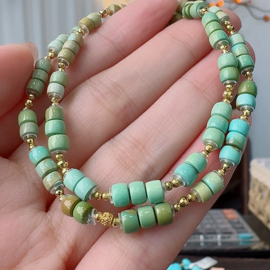 未镶嵌绿松石珠宝奇石