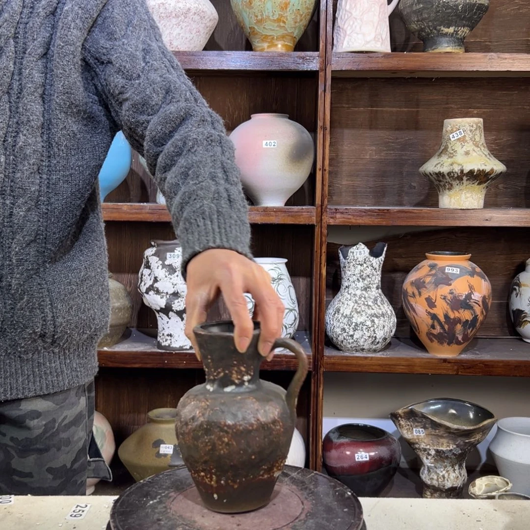 摆件151华庭街上釉面了啊！