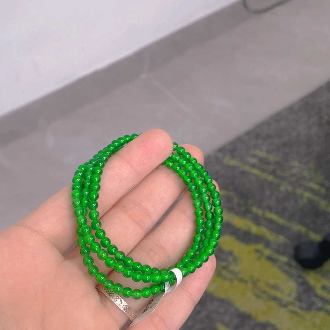 翡翠未镶嵌项链卡4