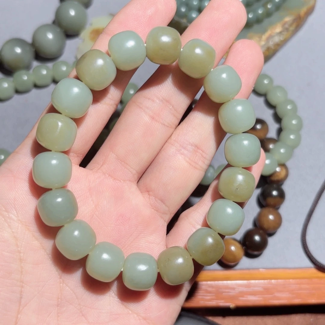 和田玉手链未镶嵌