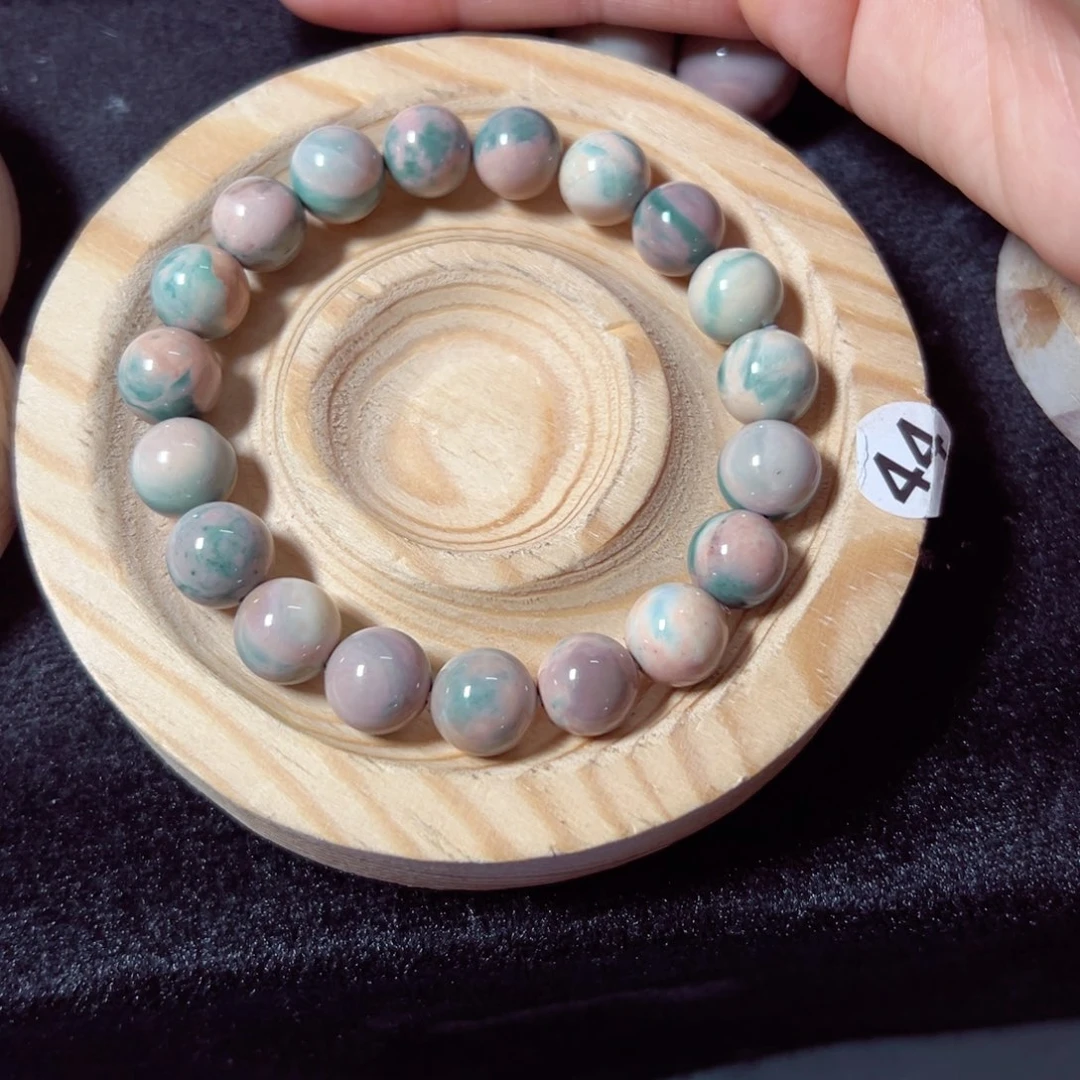 石英质玉手链未镶嵌~****?68