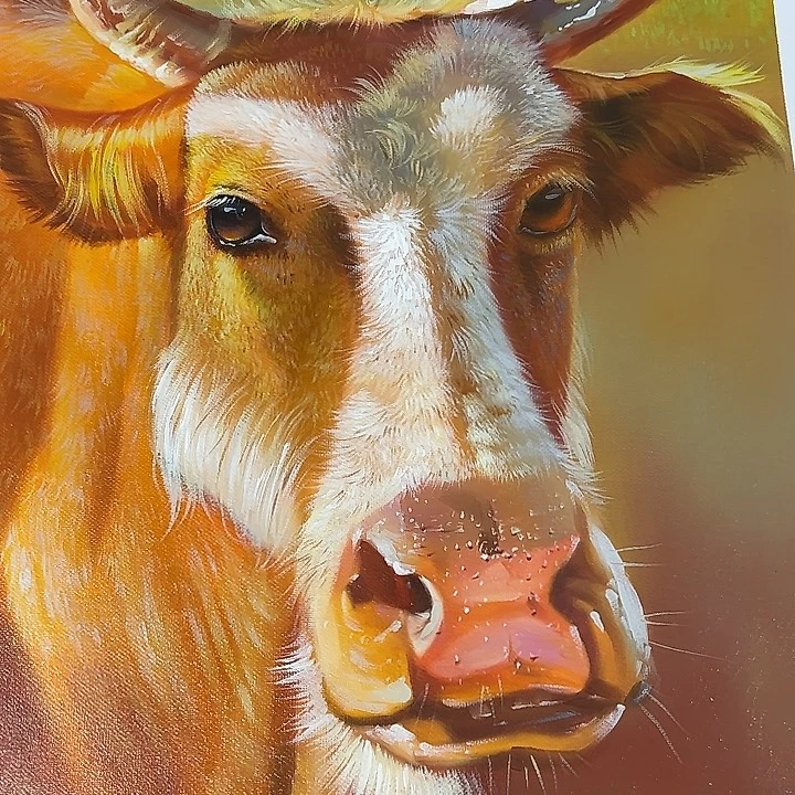 油画恭喜一直一直影子