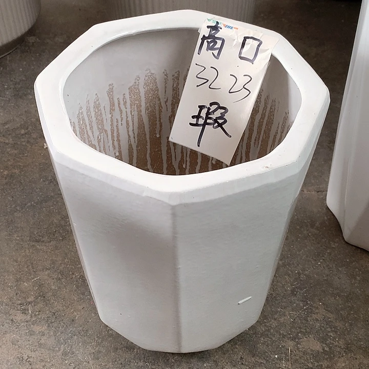 花盆陶瓷的制作中号瑕疵