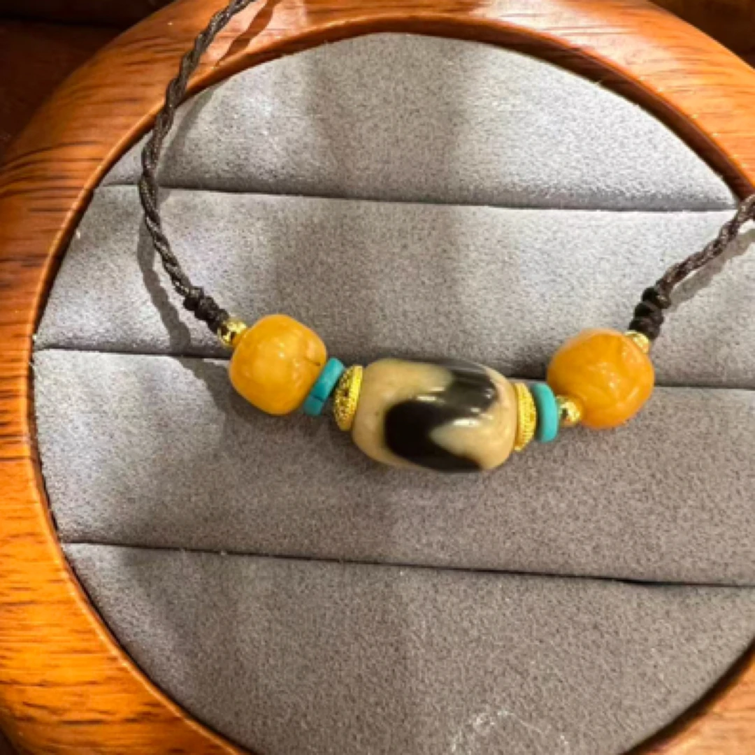 非金属珐琅项链 142号项链（时尚款黄色搭配项链）