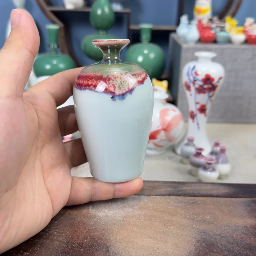 陶瓷手工小花器摆件