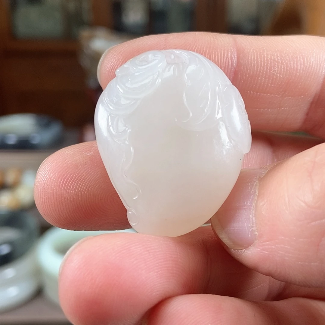 和田玉（白玉）颈饰未镶嵌