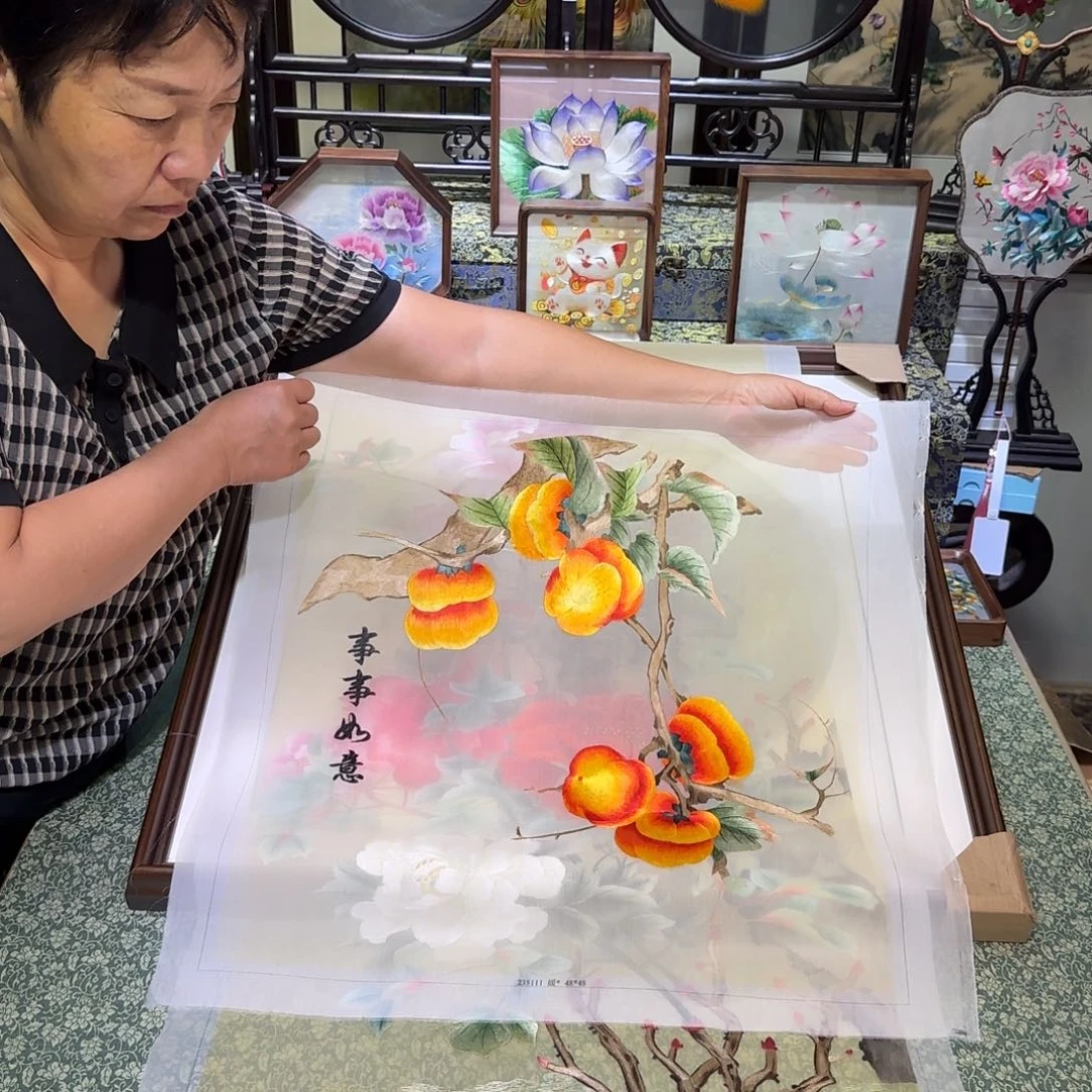 刺绣刺绣工艺精湛独特设计理念