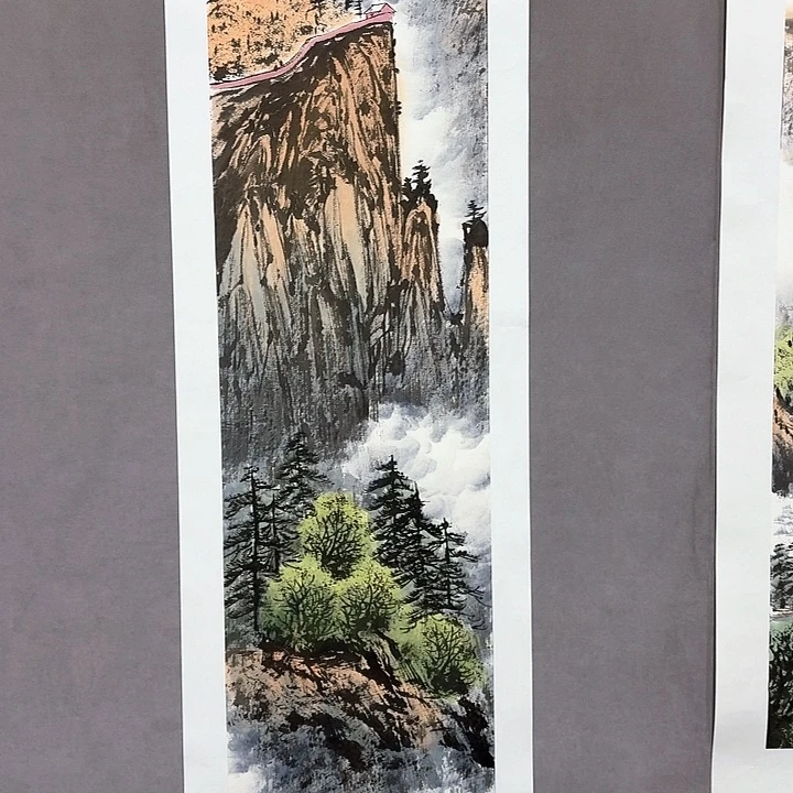 国画亲笔手绘放心去藏