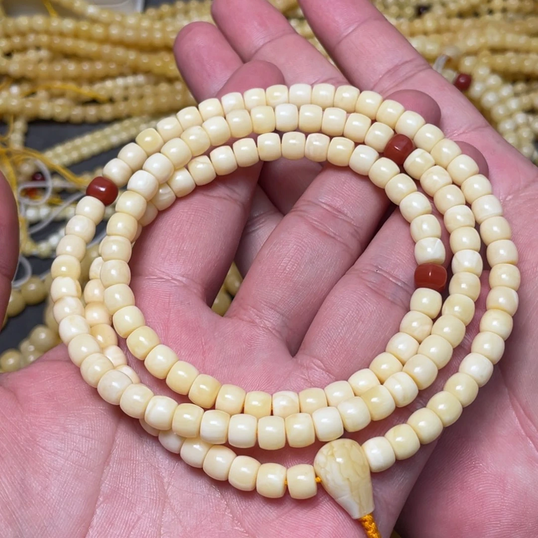 蜜蜡裸石未镶嵌用****6蜜蜡佛珠6.5mm