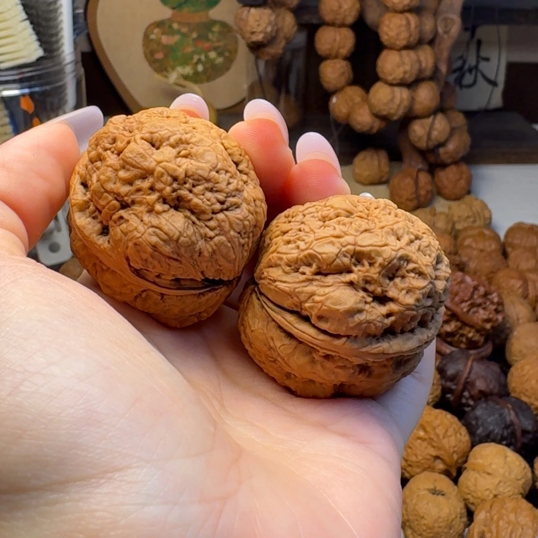 司***葛文玩核桃把件赤焰金蟾42.6