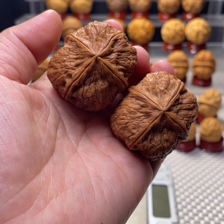 文玩核桃把件20南昭铁印