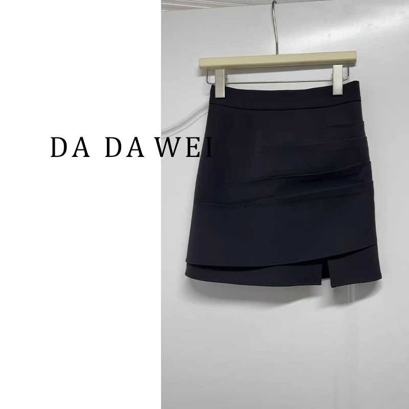 大V【短裤】新款百搭秋季女装洋气时尚高腰黑色女士短裤-7E883