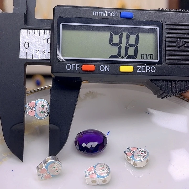 银S925镶嵌颈饰紫晶紫晶925镶嵌47