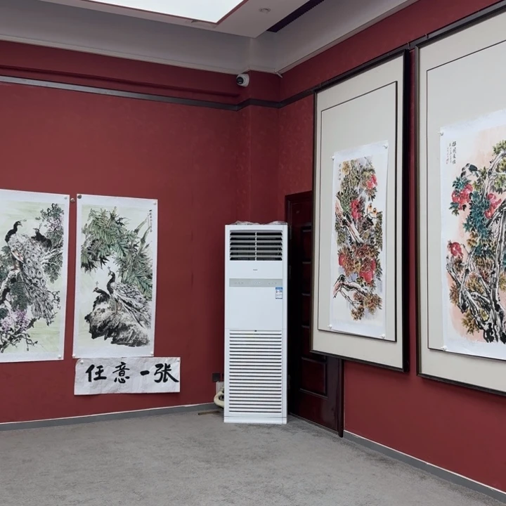 国画书画作品多次参加全国大展
