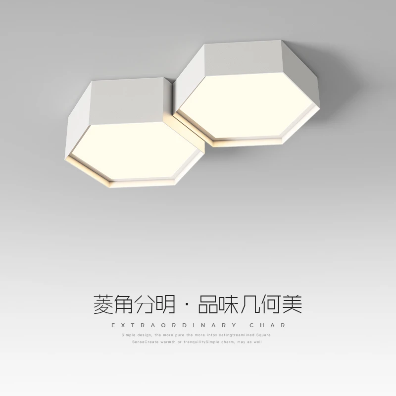 梵梦灯饰入户玄关走廊过道灯现代简约无主灯家用阳台卧室吸顶灯具