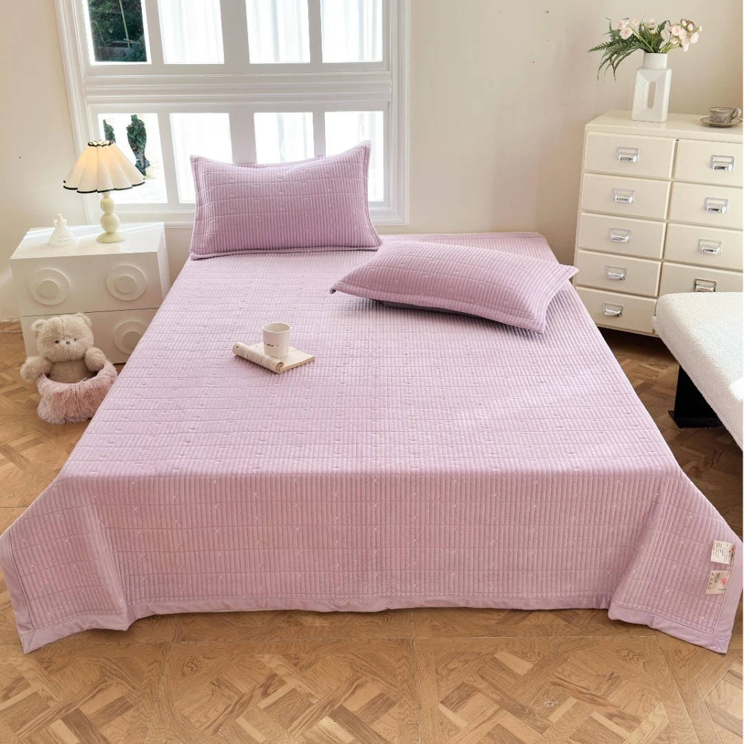 本诗朵春秋冬款宝宝绒单床盖多功能亲肤柔软加厚印花床盖