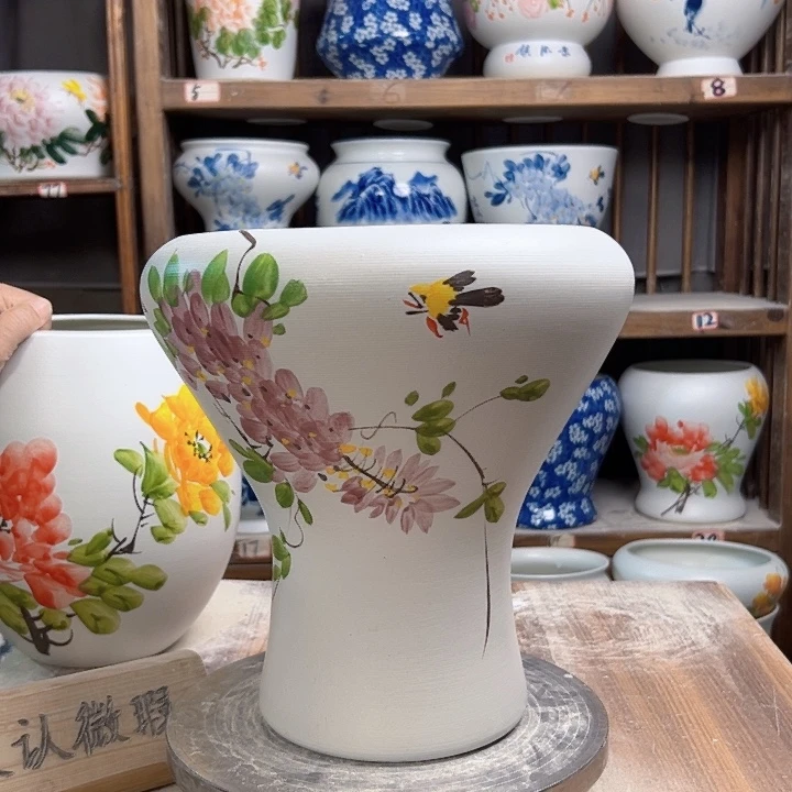 陶火窝紫藤新款陶瓷新款陶瓷
