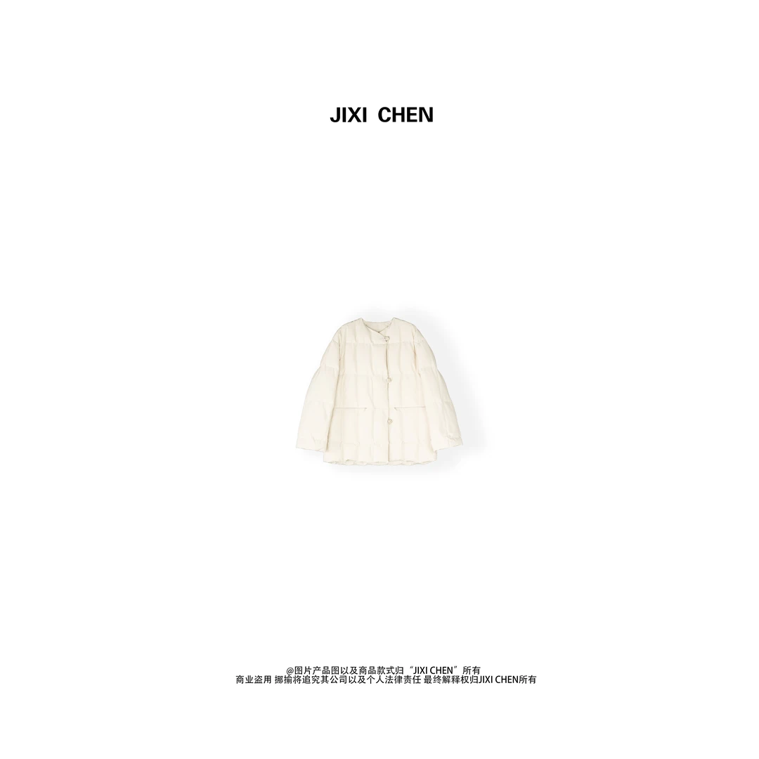 【JIXI CHEN】设计师羽绒外套MC-824634