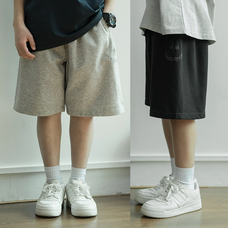 【卡七家童装】百搭裤王儿童休闲五分裤夏季外穿短裤大童薄款卫裤