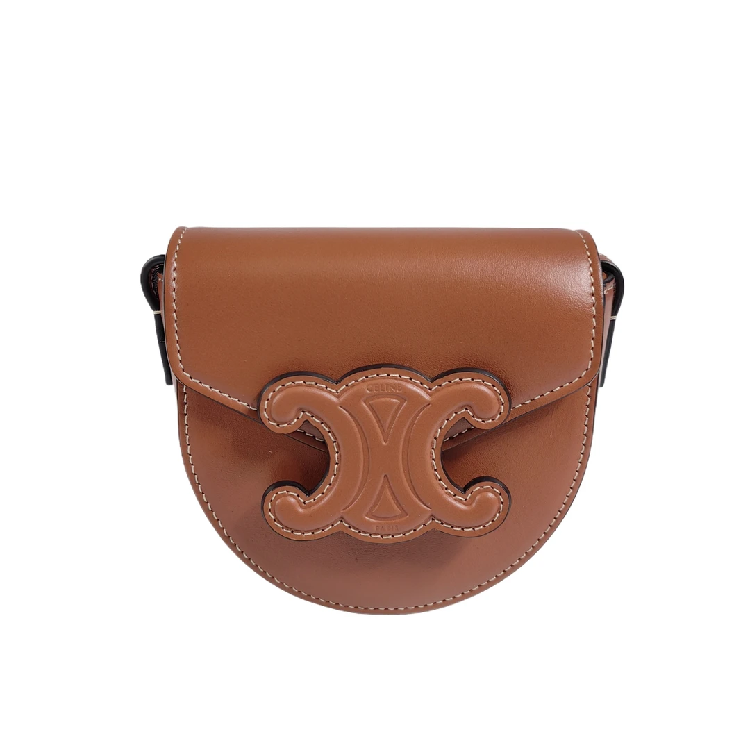 95新 思琳 安洁利严选浮雕 月饼包/BK0148631 单肩包