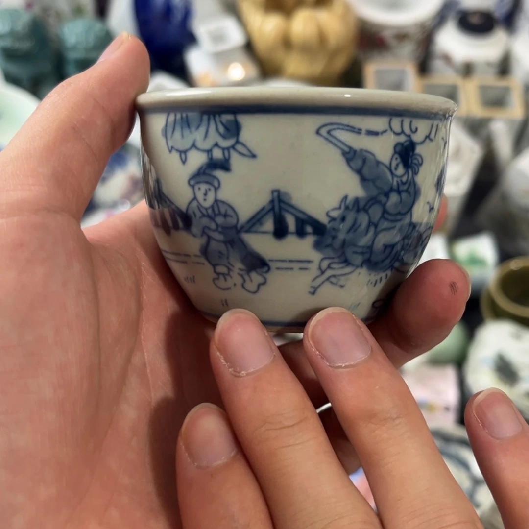 摆件景德镇陶瓷杯子