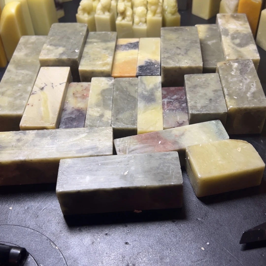 青田石青田封门黑白20个1.8-3.3