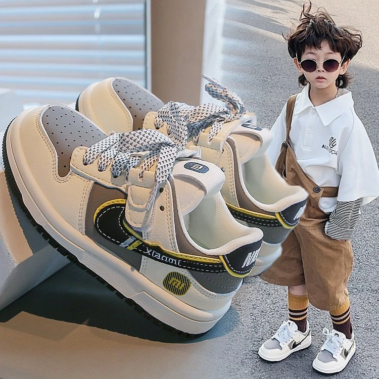 儿童防滑AJ板鞋春秋幼儿园新款男童低帮运动鞋女童软底女童夏季