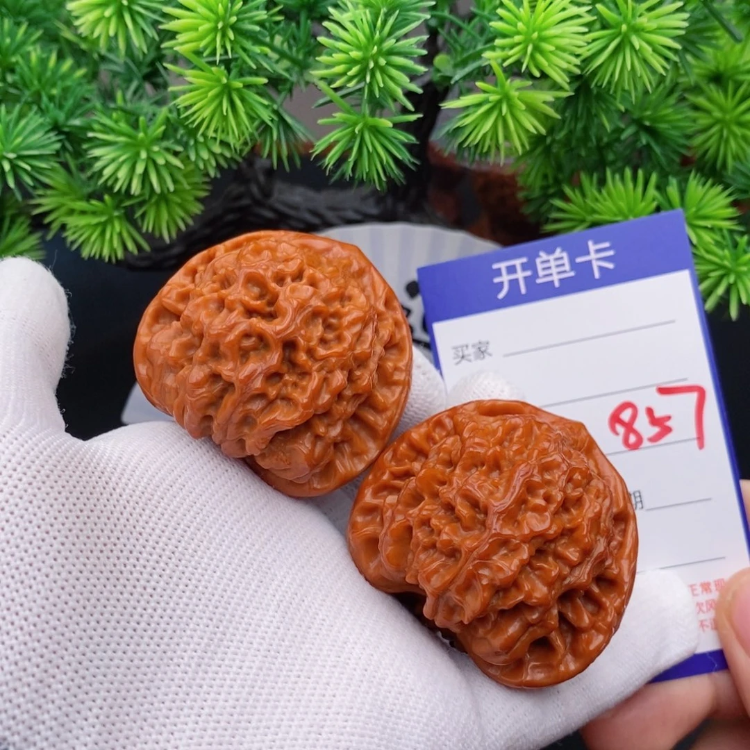 把件文玩核桃49官帽857