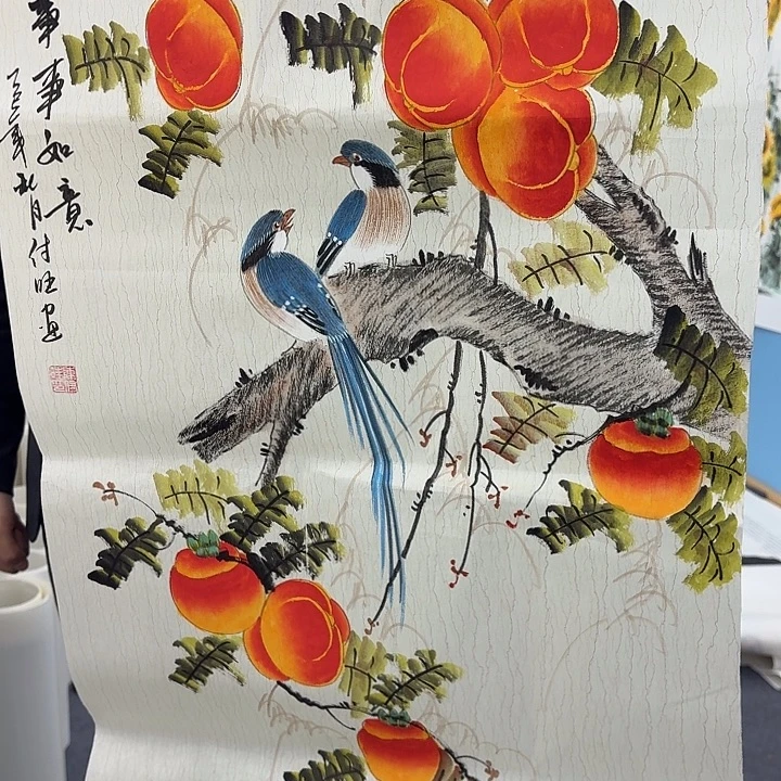 国画手绘国画作品