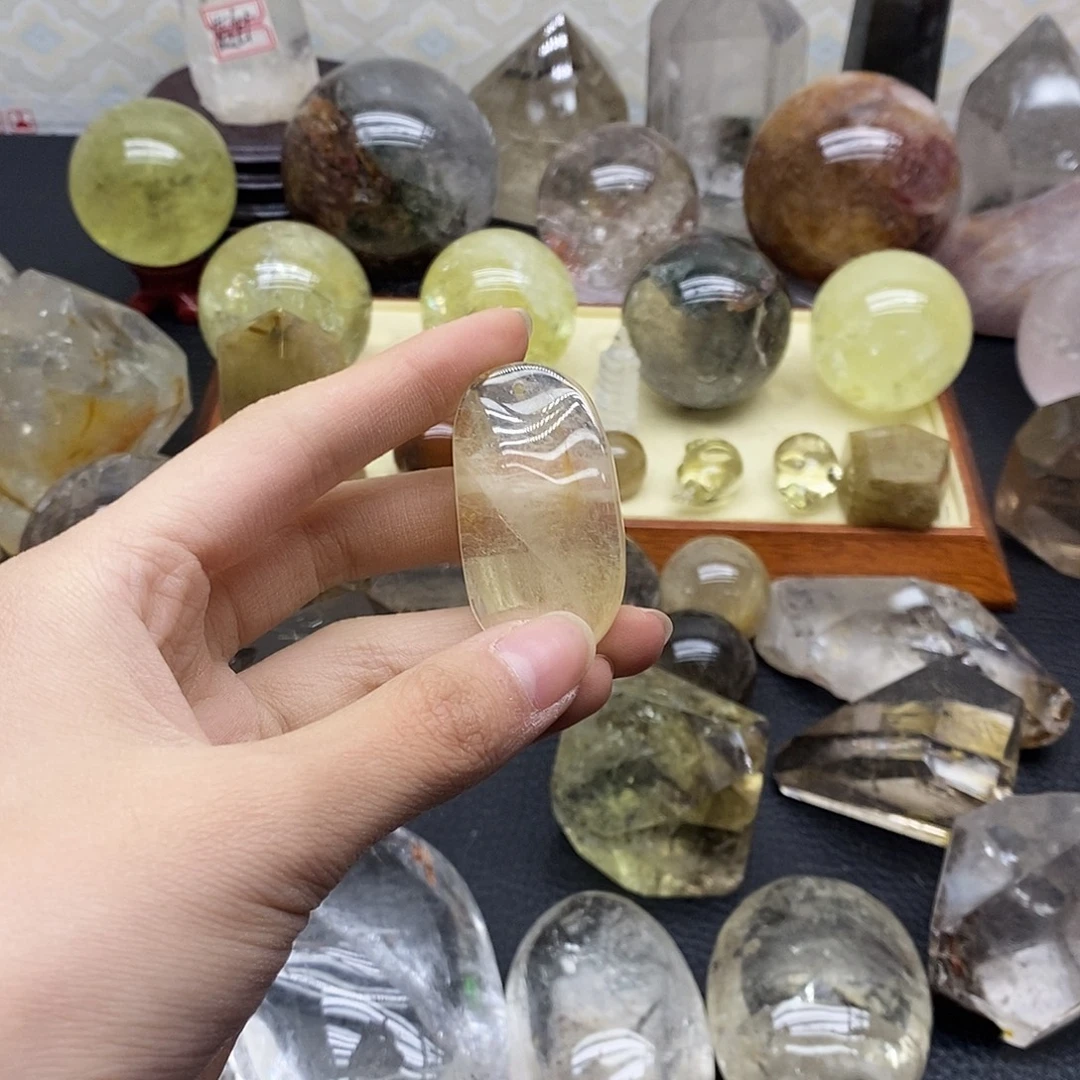 未镶嵌水晶珠宝半成品249水晶石