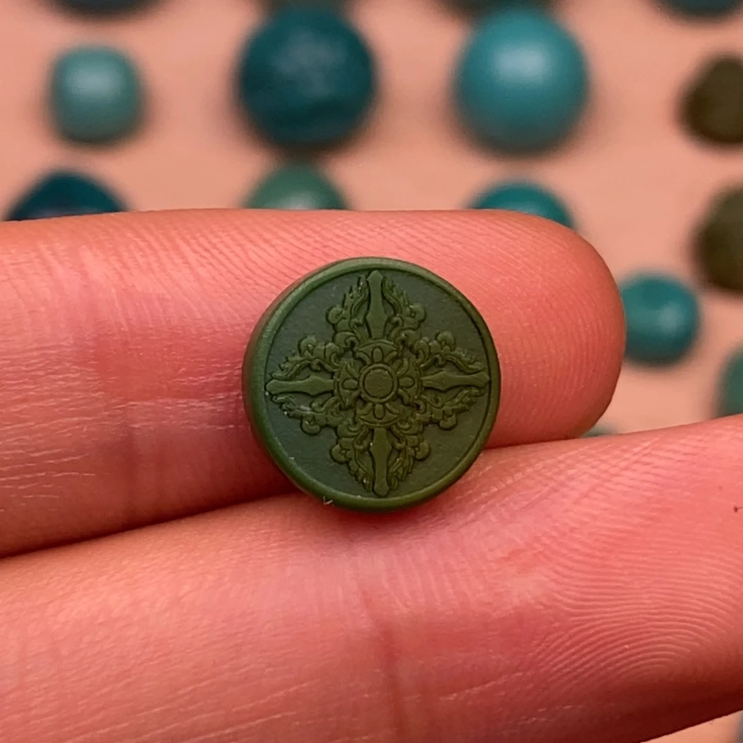 未镶嵌绿松石挂件