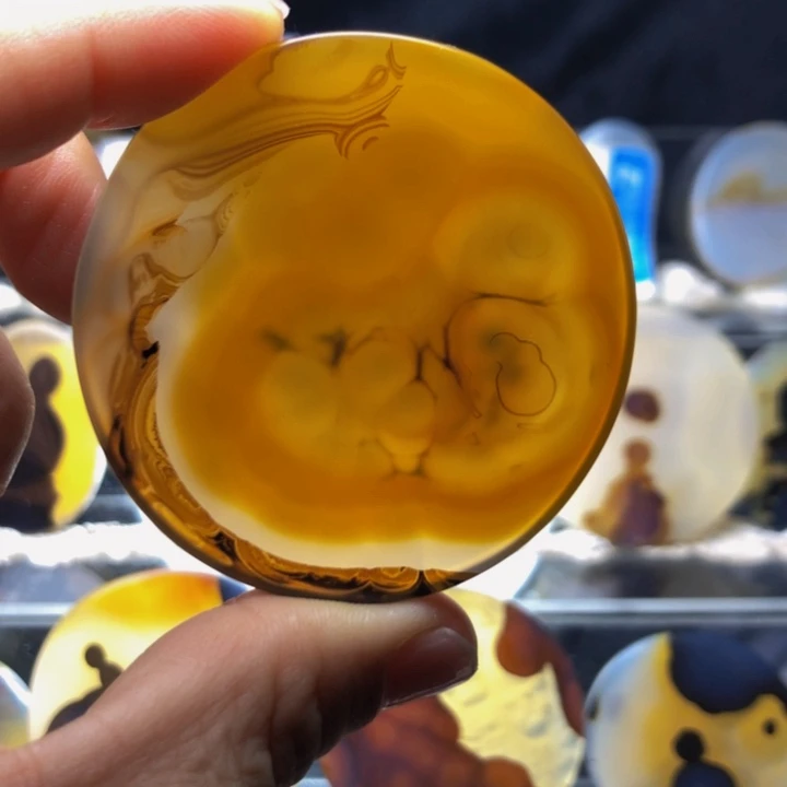 合金玛瑙/玉髓珠宝奇石161