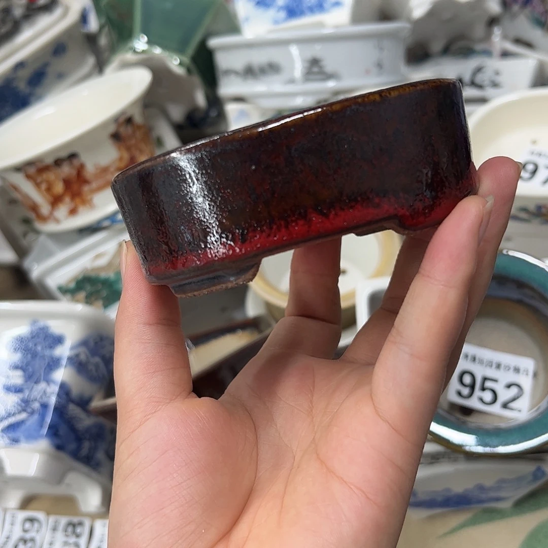 紫砂花盆896号瑕疵10/8/3.5cn